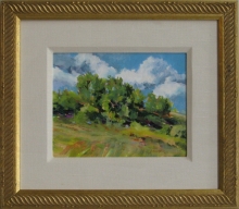 Summer Wind Oil Painting by Judith Hilmer