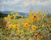 Sundance oil painting by Judith Hilmer