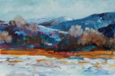 December Day Oil Painting by Judith Hilmer