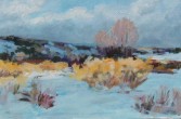 Last Light Oil Painting by Judith Hilmer